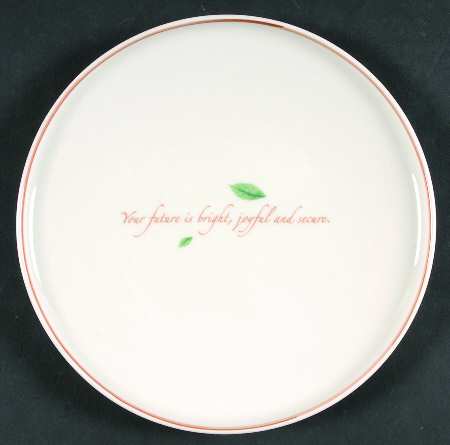 Tea Leaves Salad/Dessert Plate