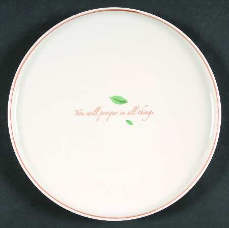Tea Leaves Salad/Dessert Plate