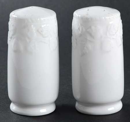 Embossed Leaf Salt & Pepper Set