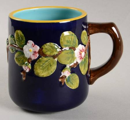 Cobalt Blossom Mug