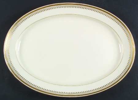 G7491 17" Oval Serving Platter