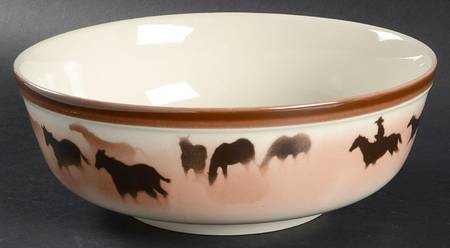 Montana Traditions 9" Round Vegetable Bowl