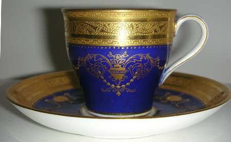 G8126 Flat Demitasse Cup & Saucer Set