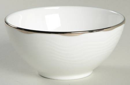 Merry White Fruit/Dessert (Sauce) Bowl