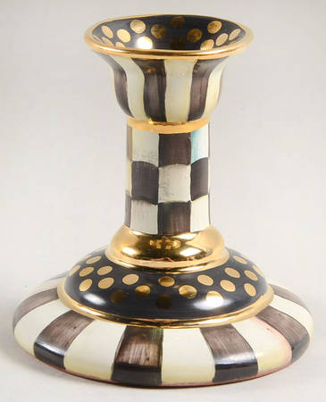 Courtly Check Small Candlestick