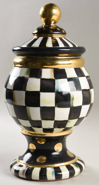Courtly Check Medium Canister & Lid