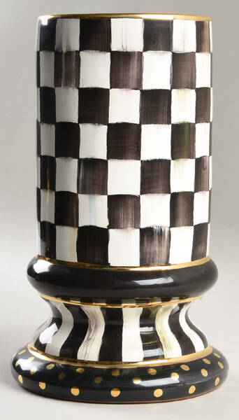 Courtly Check Large Canister No Lid
