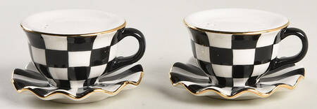 Courtly Check Figural Salt and Pepper