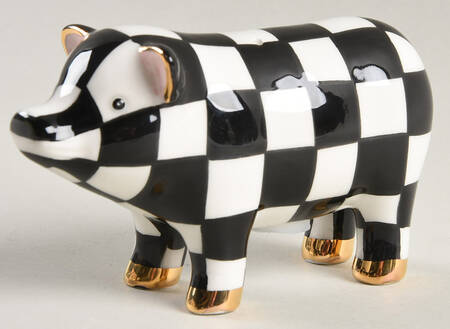 Courtly Check Figural Salt Shaker