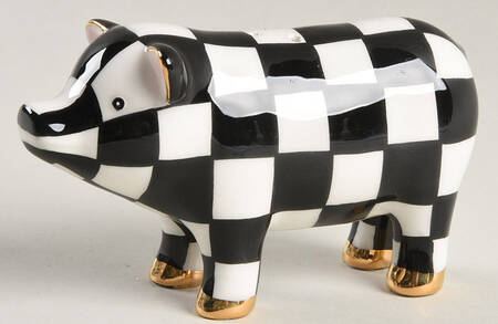 Courtly Check Figural Pepper Shaker