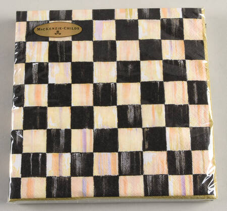 Courtly Check Package of Paper Dinner Napkins
