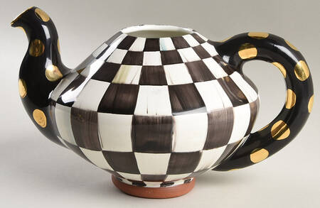 Courtly Check Teapot No Lid