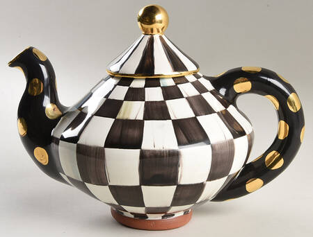 Courtly Check Teapot & Lid