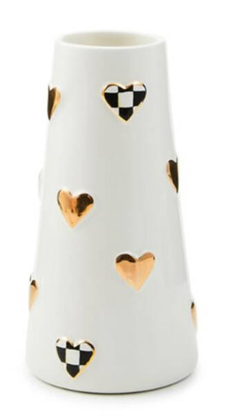 Courtly Check 6" Vase