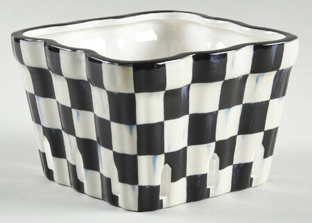 Courtly Check 5" Pierced Berry Bowl