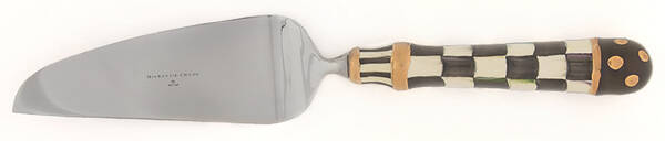 Courtly Check Pie & Cake Server with Stainless Blade