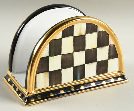 Courtly Check Napkin Holder