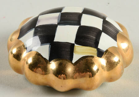 Courtly Check Napkin Weight