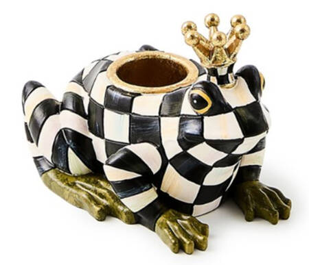 Courtly Check Figural Candleholder