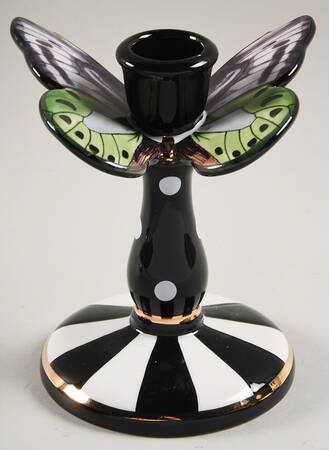 Courtly Check Figural Candleholder