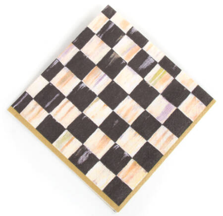 Courtly Check Package of Paper Luncheon Napkins