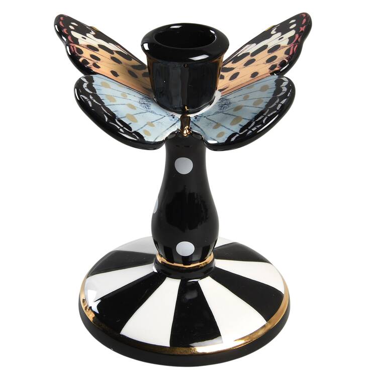 Courtly Check Figural Candleholder