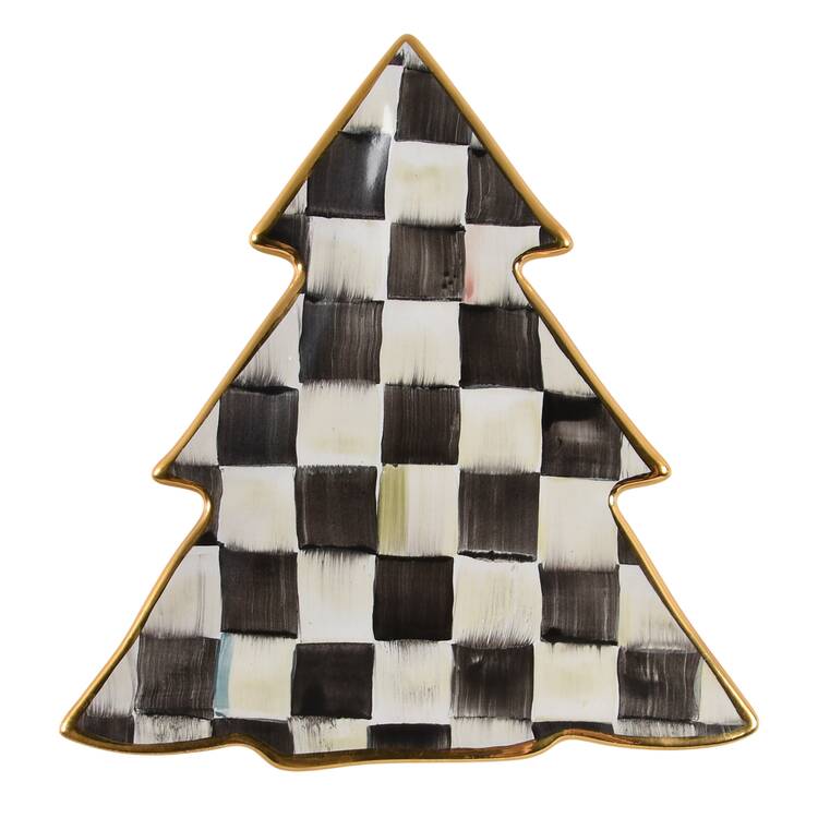 Courtly Check 1 Part Medium Tree Shaped Dish