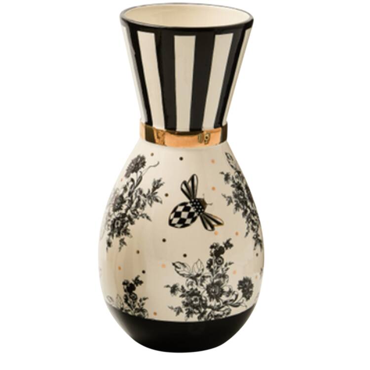Courtly Check 9" Vase