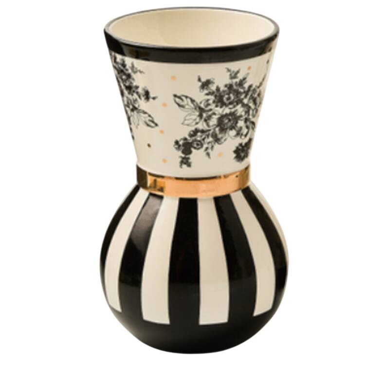 Courtly Check 7" Vase