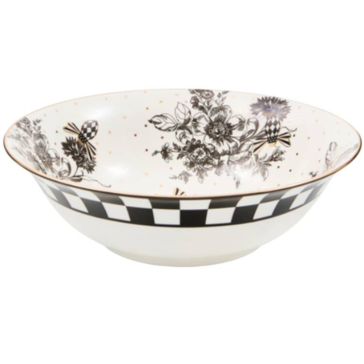 Courtly Check 9" Salad Serving Bowl