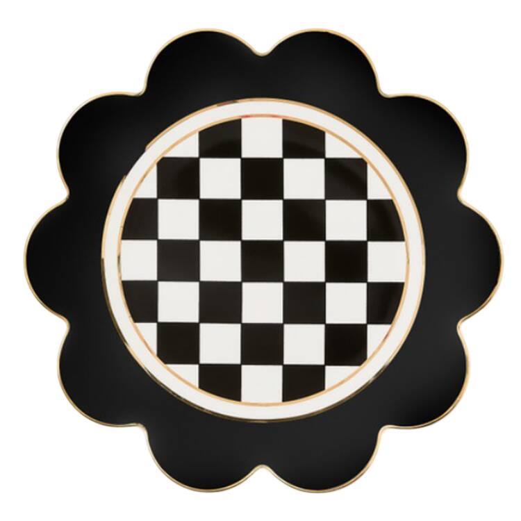 Courtly Check Dinner Plate