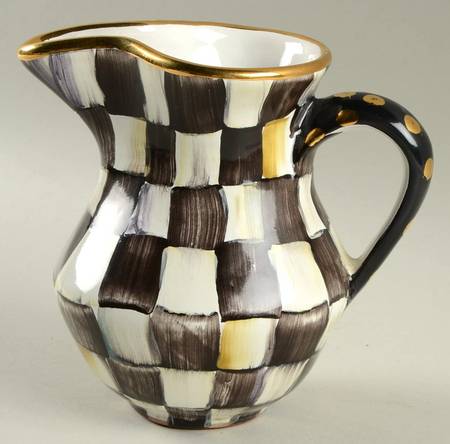 Courtly Check Creamer