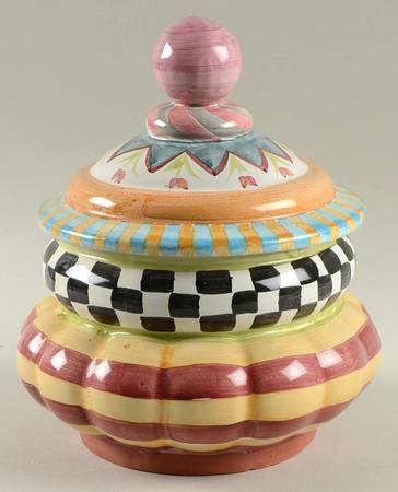 Piccadilly Cookie Jar & Lid