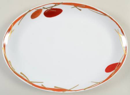 Voyage Immobile 14" Oval Serving Platter
