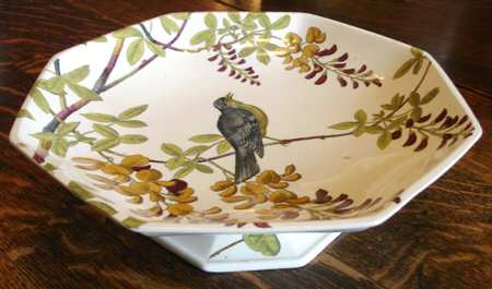 Essex Birds Footed Cake Plate
