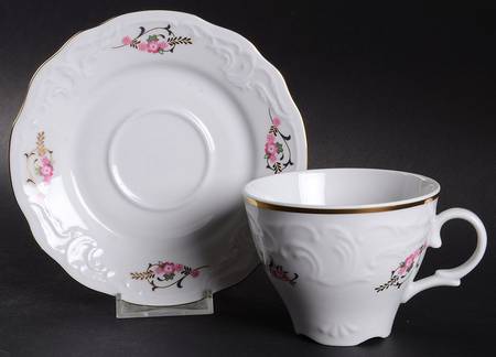 MNU3 Flat Cup & Saucer Set