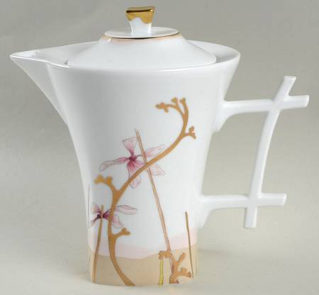 Amour En Cage (Oxygene Shape) Teapot & Lid