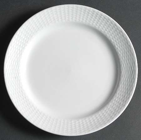 Basketweave Salad Plate