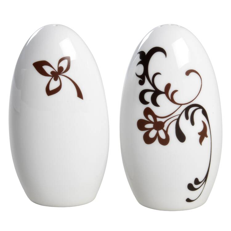 Chocolate Swirl Salt & Pepper Set
