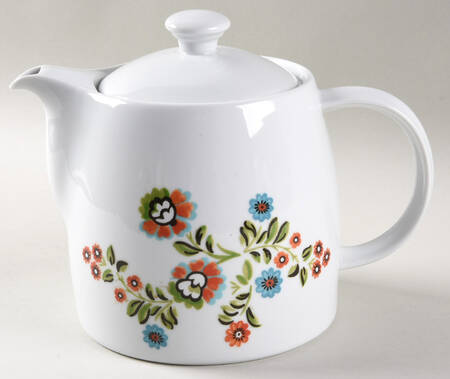 Vintage Botanica Teapot & Lid