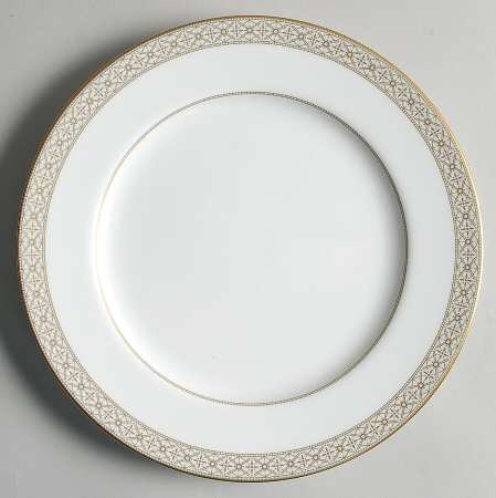 Riverside Park Gold Salad Plate