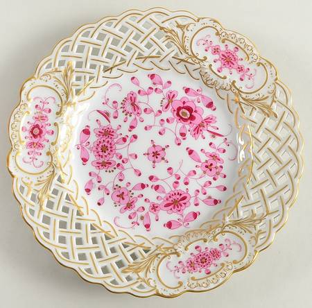 Indian Pierced Dessert/Pie Plate