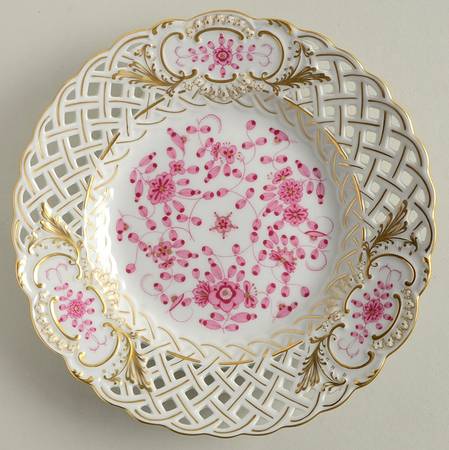 Indian Pierced Dessert/Pie Plate