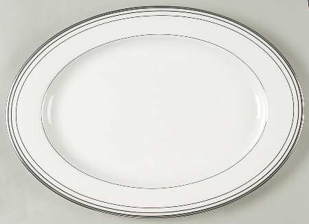 Platinum Links 15" Oval Serving Platter