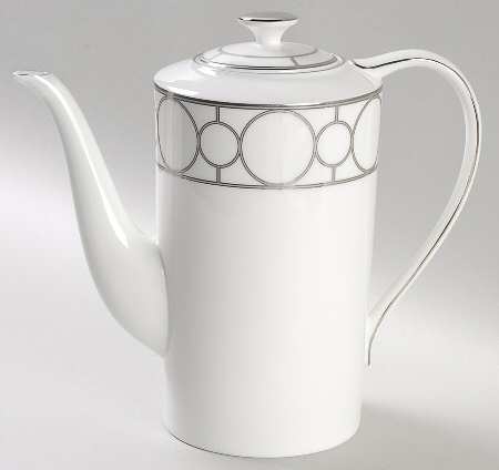 Platinum Links Coffee Pot & Lid