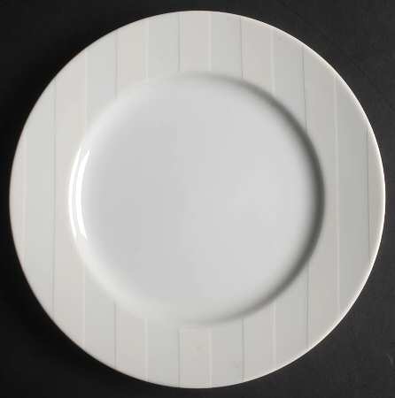 Awnings Stripe White Luncheon/Salad Plate
