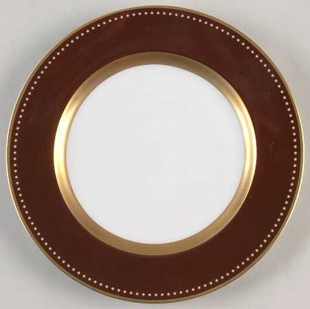 Carolina Chocolate Luncheon/Salad Plate