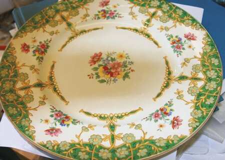 4653 (Green) Dinner Plate
