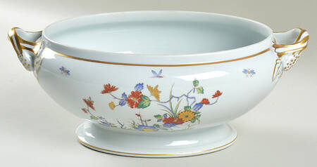 Rock Garden (White) Tureen No Lid
