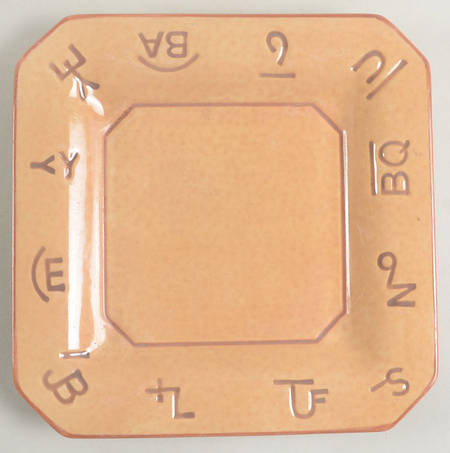 Branded Square Salad Plate